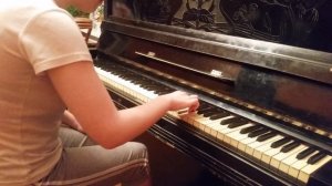 Звучание пианино "Красный Октябрь" 1950 г. вып. г. Ленинград. арт.80.