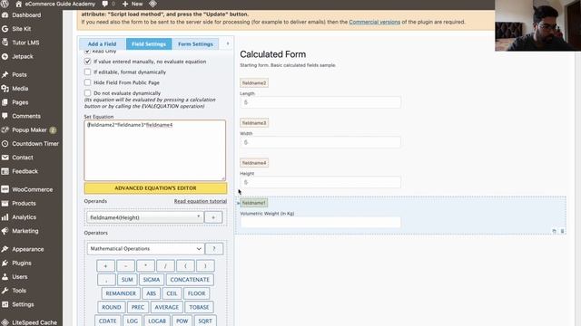 Create Your Own Custom Calculator On WordPress: Using a Free Plugin (Calculated Fields Form) смотреть онлайн