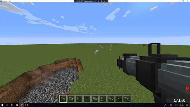 ОБЗОР МОДА TechGuns В MINECRAFT 1.12.2