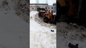 Самодельный челюстной ковш на ПК 3302 (ТО-30)Орловский погрузчик