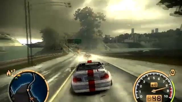 NFSMW idiot Police Car смотреть онлайн