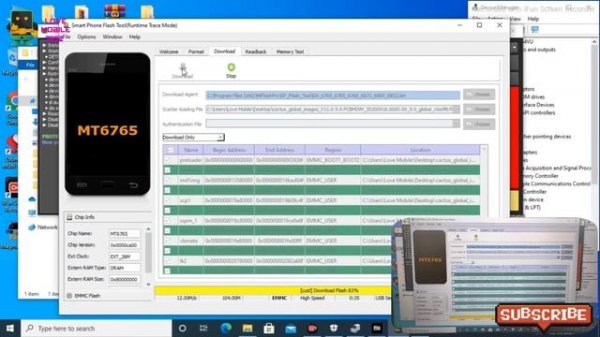 Redmi 6a Flashing With Sp Flash Tool || The Storage in Your Device Has Reached End Of Life || Part
