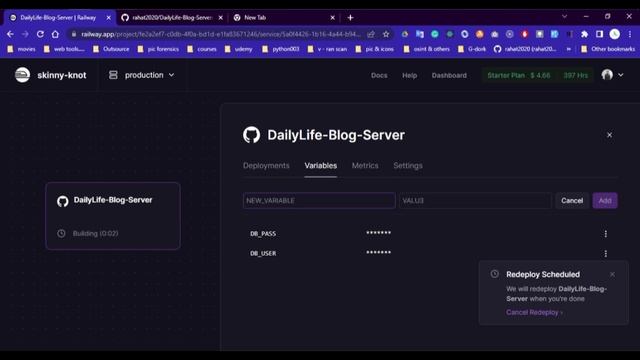 Deploy your Node, Express JS project on Railway смотреть онлайн