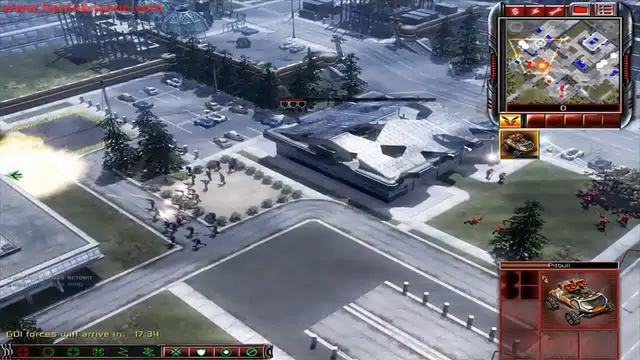 Command & Conquer 3: Tiberium Wars Hard - Nod: Goddard Space Center 1/1 смотреть онлайн
