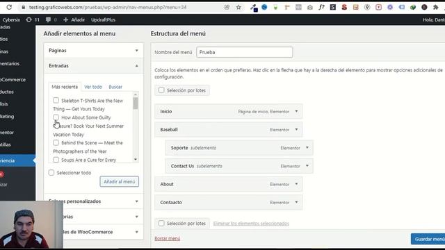 ✔️ Cómo crear MENÚS y SUBMENÚS en Wordpress 2023 (Paso x paso) ? смотреть онлайн