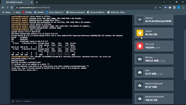 Free 24/7 Minecraft Server Hosting || No Lag || DuckHost смотреть онлайн