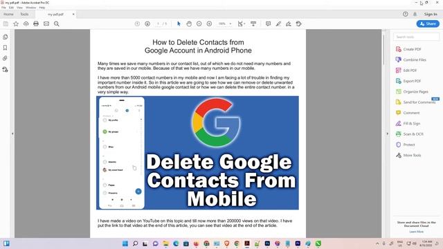 How to Convert PDF to JPG using Adobe Acrobat in 2023 смотреть онлайн