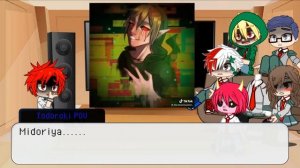 MHA react to deku as ben drowned(1/3)(Jealous/murder kirishima)(MIssing/dead deku)
