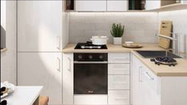 МАЛЕНЬКАЯ КУХНЯ 2021 ГОДА - 40 ВАРИАНТОВ!!! смотреть онлайн