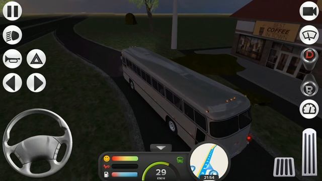 Coach Bus Simulator - Old American Bus - Android Gameplay FHD смотреть онлайн