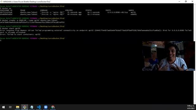 Curso Docker 2021 (PUERTOS) #4 смотреть онлайн