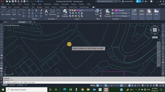 Lisp to find area and length of any closed figure in auto CAD смотреть онлайн