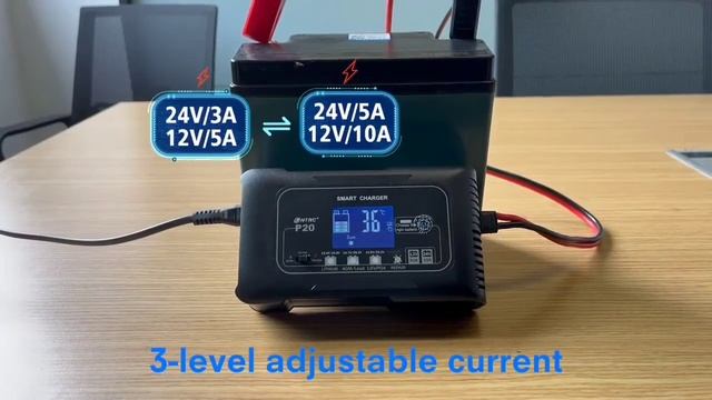 HTRC P20 20A Smart Charger смотреть онлайн