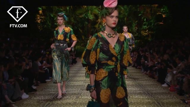 Sicilian jungle by Dolce&Gabbana - Milan Fashion Week 2020 | FashionTV | FTV смотреть онлайн