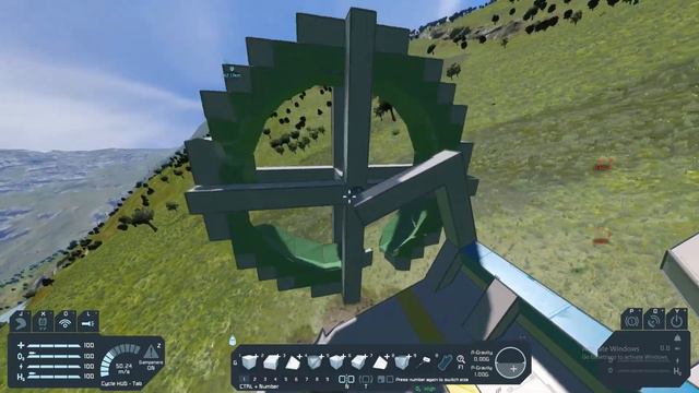 Artificial Gravity - Space Engineers Physics Test #4 смотреть онлайн