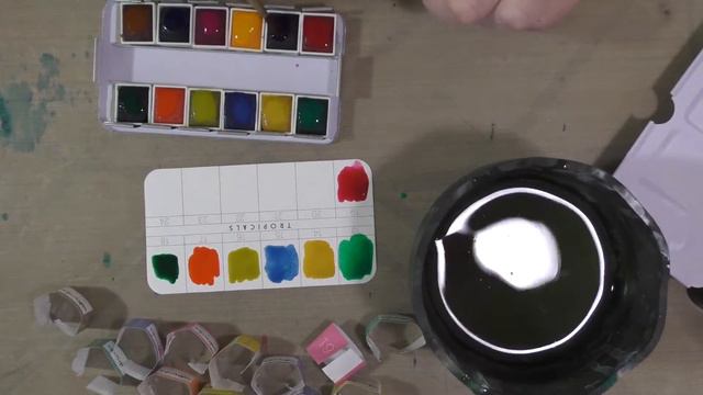 Prima Marketing Watercolor Confections- Tropicals Swatch and Review смотреть онлайн