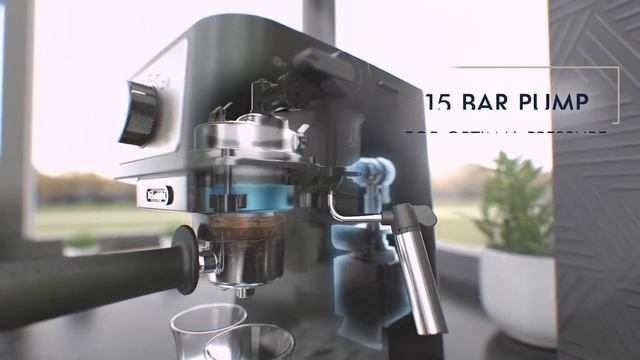 De'Longhi Stilosa Manual Espresso Machine, Latte & Cappuccino Maker смотреть онлайн