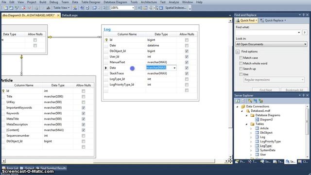 System Logger - how professionals create databases part 2 - JQuery Ajax ASP MsSql Tutorials смотреть онлайн