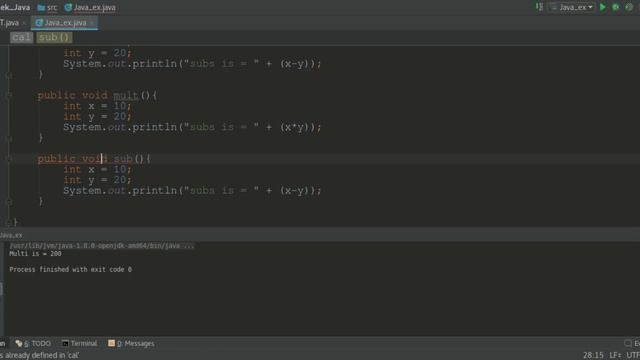 JAVA - 20 - Calling Methods By Object Java In Hindi.. смотреть онлайн