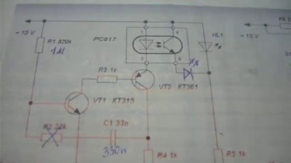 Тестер для проверки оптронов PC817 и TL431