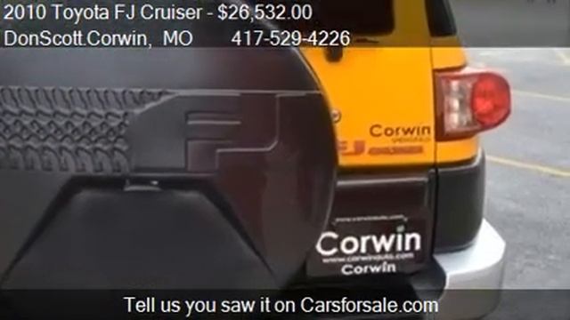 2010 Toyota FJ Cruiser Base for sale in Springfield, MO 6580 смотреть онлайн