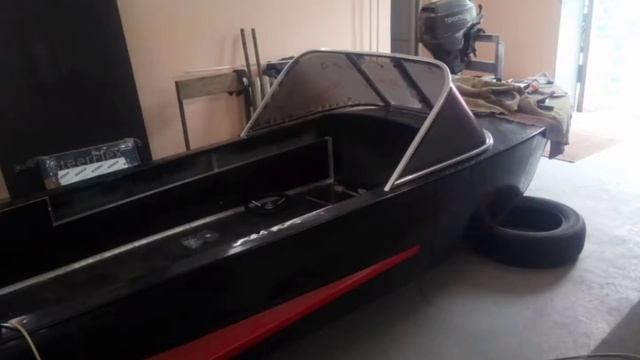 восстановление старой лодки своими руками, Казанка м, Алтай, Тюнинг лодки Казанка М с булями