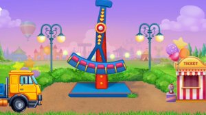 Строим головокружительный аттракцион | Мультик Стройка для детей