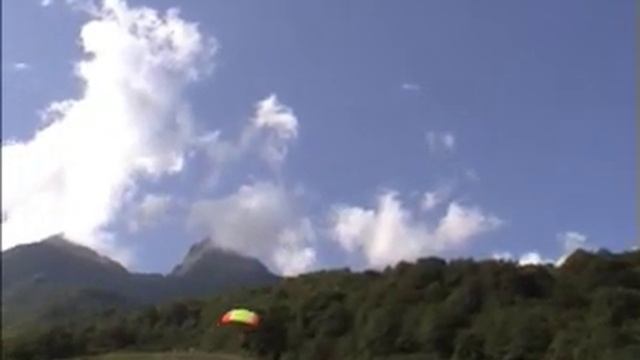 Сочи, Красная Поляна, полеты на параплане открыты с 2016 -2020 г. смотреть онлайн