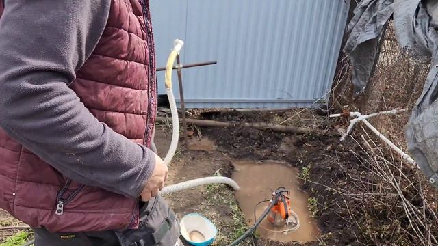 Наверно я болен. Делаю третью скважину на Даче, своими руками. Дренажник Кратон в деле смотреть онлайн