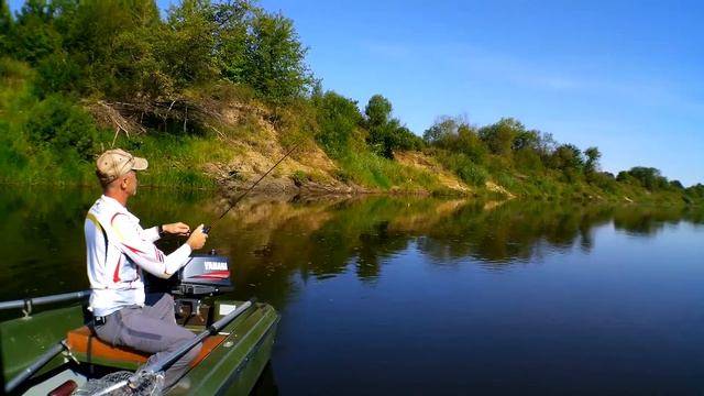ЛОВЛЯ В КАРЯЖНИКЕ НА РЕКЕ, джиг спининг. р. Мокша. смотреть онлайн