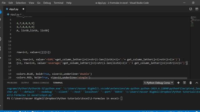 Python Excel 2/5: automate calculations in Excel file and input formulas using openpyxl смотреть онлайн