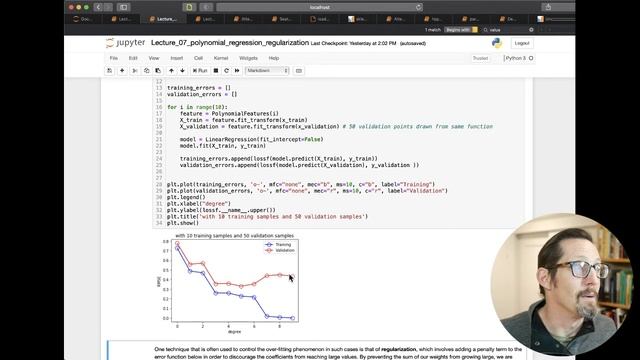 Demo L07 polynomial regression regularization смотреть онлайн