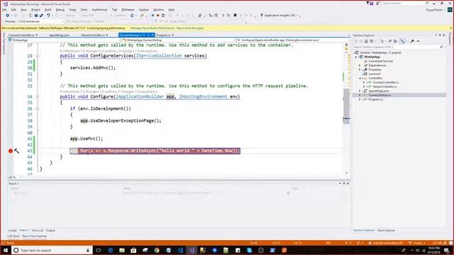 (Bangla) ASP.NET Core and React B1 : C 1.11 Middleware смотреть онлайн