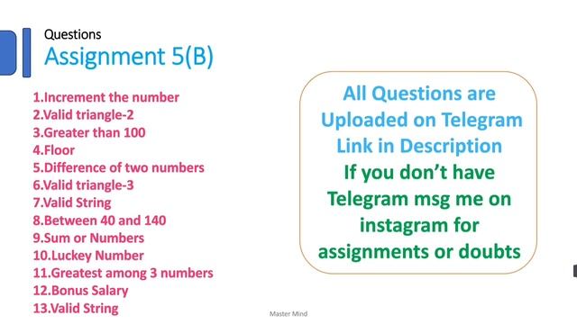 Assignment - 5(B),(C) in python #25 смотреть онлайн