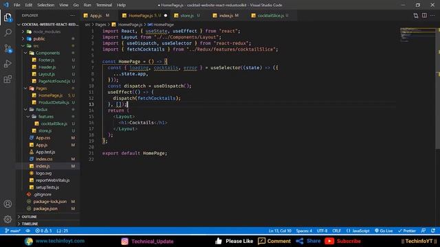 Cocktail Website With React ReduxToolkit | React Js project with source code смотреть онлайн