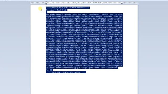 How to create and use a PGP Public Key with GPG4win смотреть онлайн