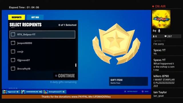STARFLARE IN ITEM SHOP ///// TUNE IN NOW FOR GIVEAWAY // WAITING FOR EVERYBODY ITEMSHOP GIVEAWAY смотреть онлайн