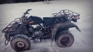 Русский квадроцикл Рысь 1 350, 4х колесный мотоцикл!