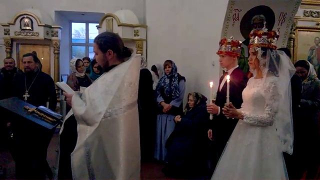 Обряд венчания. Ксения и Василий обвенчались смотреть онлайн