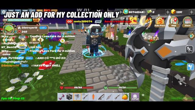 NEW GATLIN GOLD PLAY TO WIN || MORE LEAKS FOR UPCOMING SEASON 8 PASS In SkyBlock Blockman Go смотреть онлайн