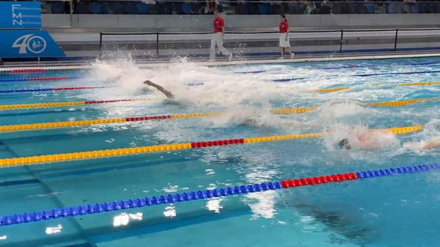 50 Free (1/4 final) | Ho, Andrew, Szabo | Monaco 2023 смотреть онлайн
