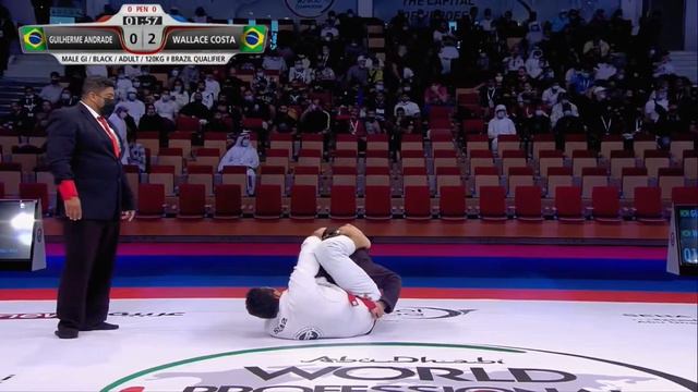 Wallace Costa GFTeam x Guilherme Andrade (FPTeam)adulto fax preta 120kg Abu Dhabi world pro Dia1 смотреть онлайн
