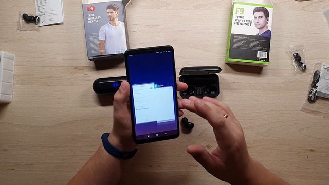 Наушники Блютуз F9. TWS F9. Блютуз наушники F9