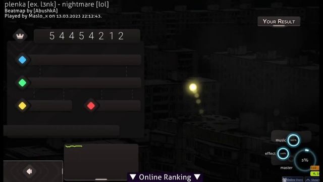 S+ Оказывается не так трудно! (если уровень не сложный) osu! смотреть онлайн