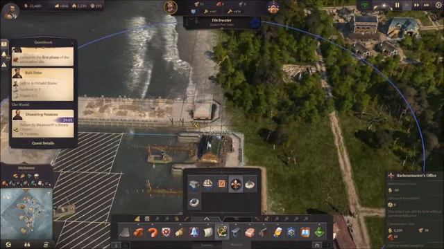 Anno 1800 Campaign Ep3 - The Thundering Mountain - смотреть онлайн