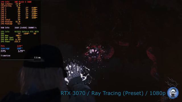 Resident Evil 8 Winters Expansion / RTX 3070 - 5 3600 / 1080p / RTX on / ALL Presets + 2 Specials смотреть онлайн