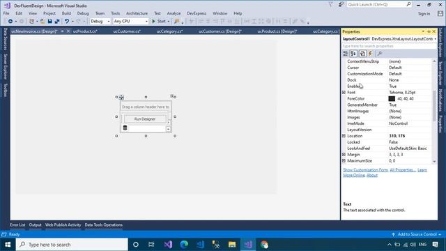 DevExpress Tutorial - Fluent Design Form | FoxLearn смотреть онлайн