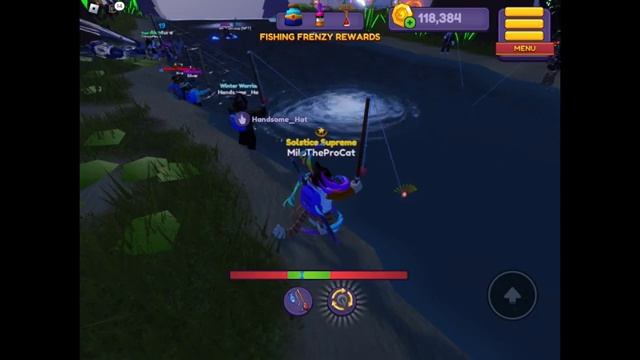 Roblox Dragon Adventures: Fishing Frenzy! смотреть онлайн