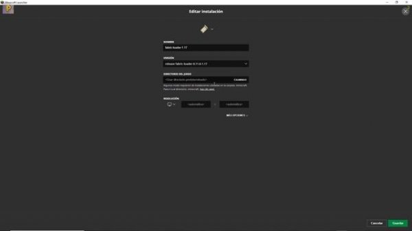 Descargar e instalar FABRIC - Mods en Minecraft 1.17 (Loader y API)