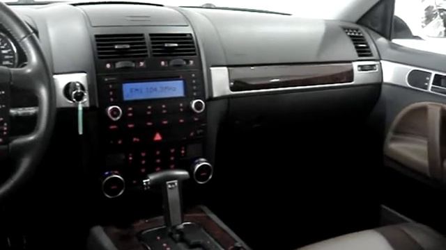 VOLKSWAGEN TOUAREG 4 2 FSI V8 32V GAS 4P TIPTRONIC 2008 INTERIOR смотреть онлайн